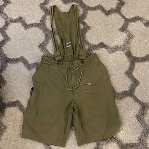 Vintage union bay overall shorts